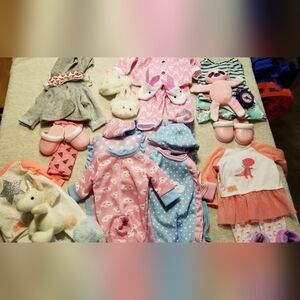Seven Doll Pajama Sets, Mostly Our Generation